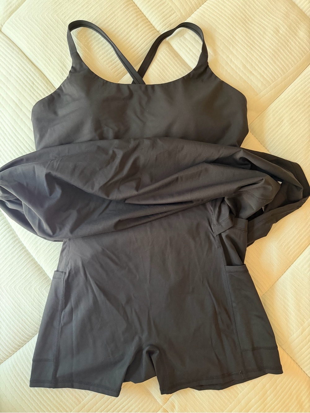 Halara SoftlyZero™ Plush Backless Active Dress-Easy Peezy Edition NWOT - Picture 4 of 7